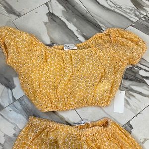 Lisa marie fernandez top and skirt coverup